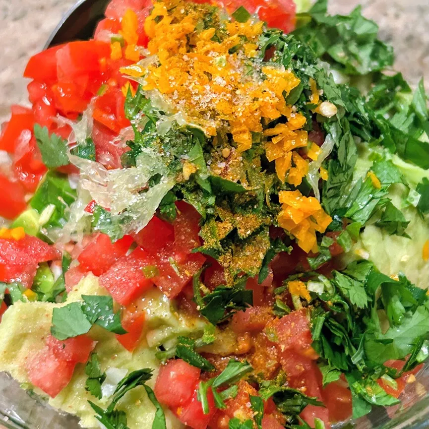 Avocado Pico de Gallo recipe photo